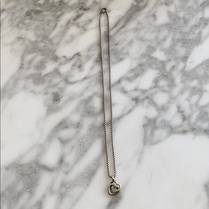 David Yurman Double Heart Children’s Necklace